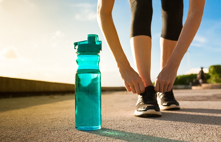 runner water bottle